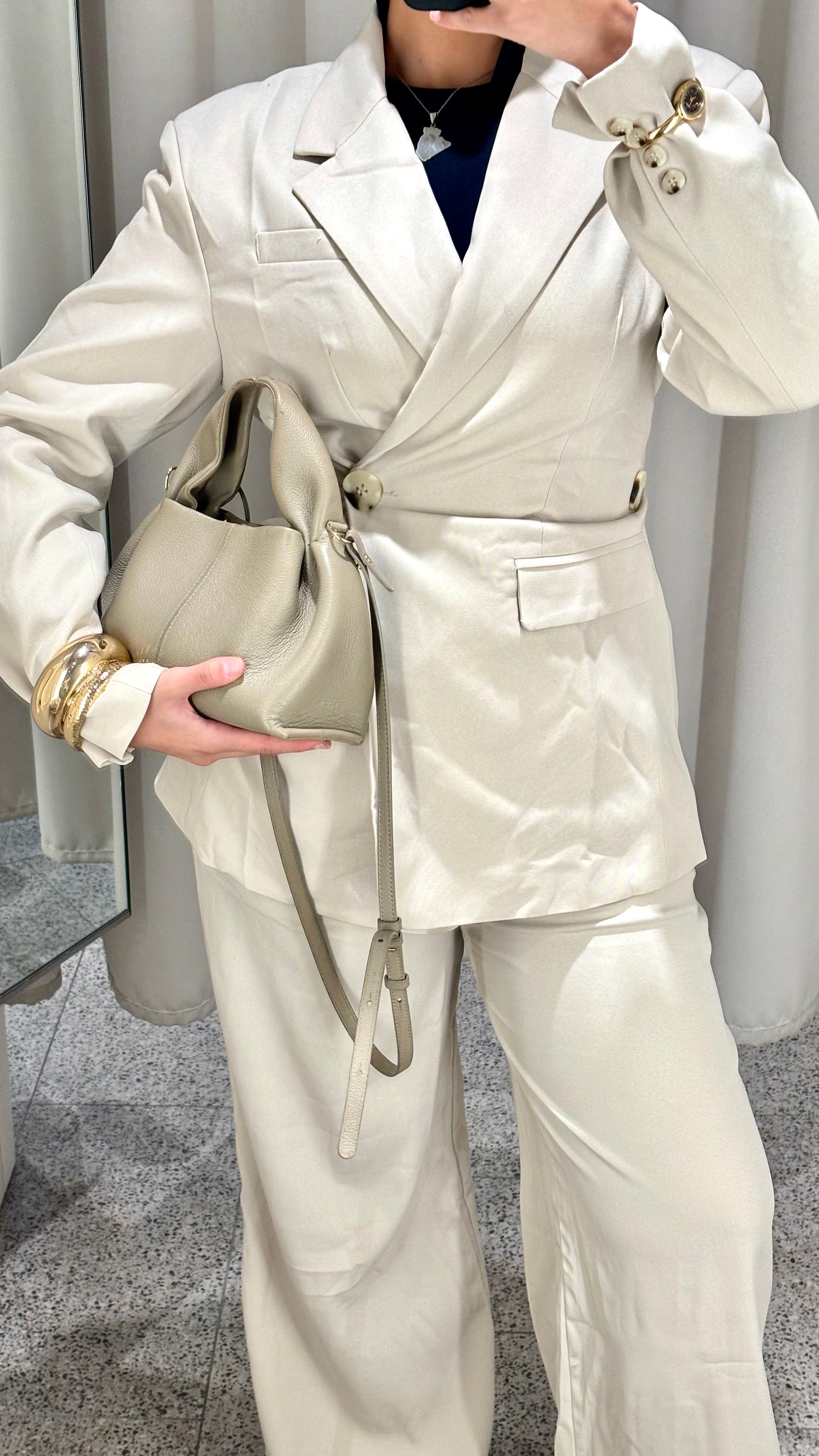 Blazer ajusté | Beige