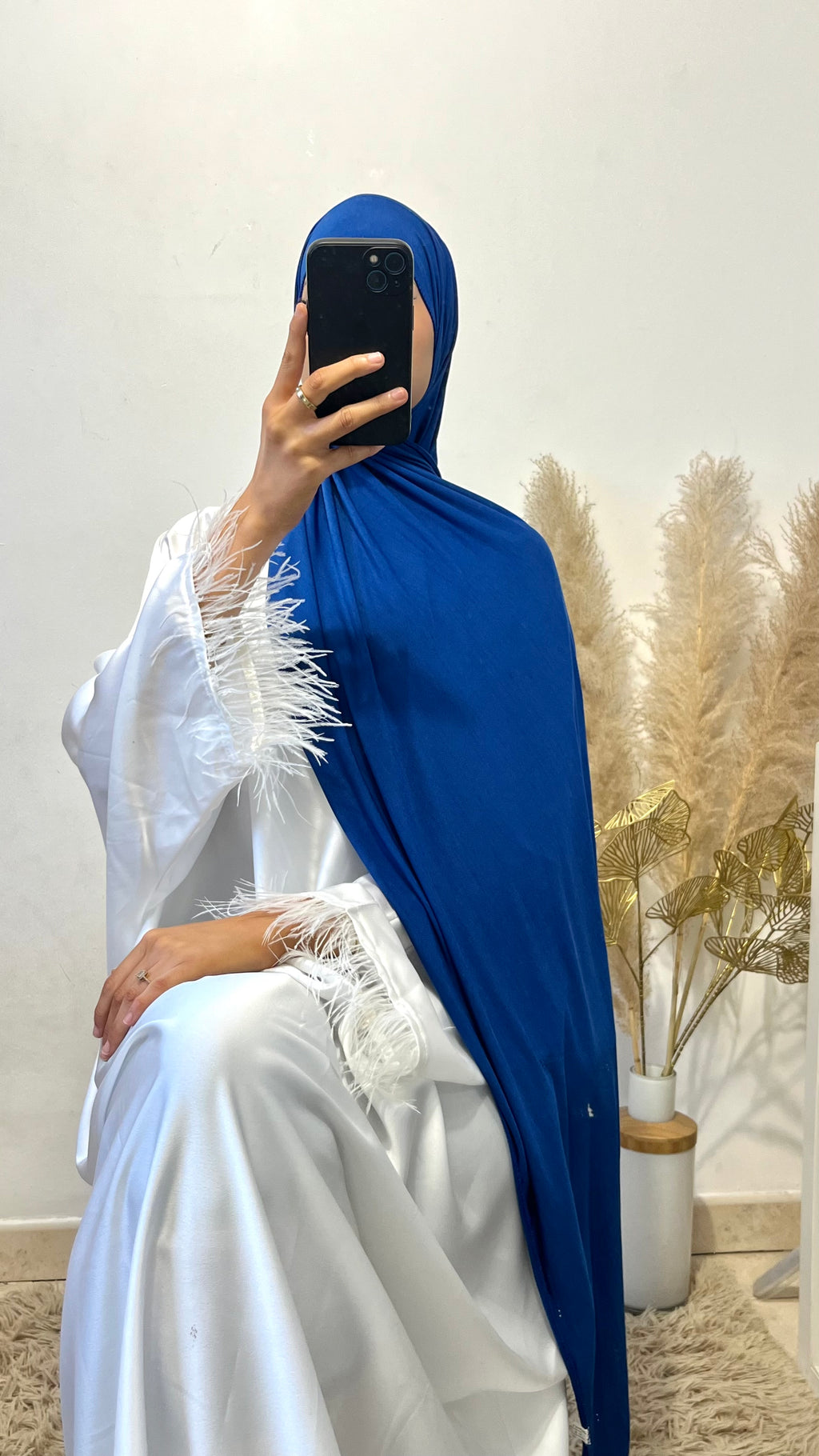 Jersey premium bleu indigo