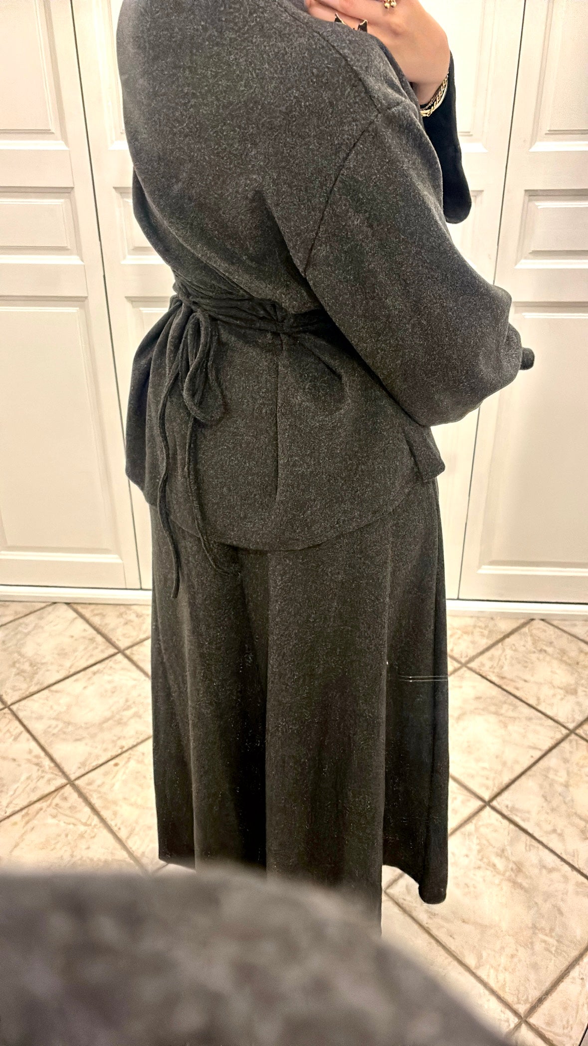 ENSEMBLE JUPE SYLIA | Noir