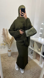 Ensemble jupe maille