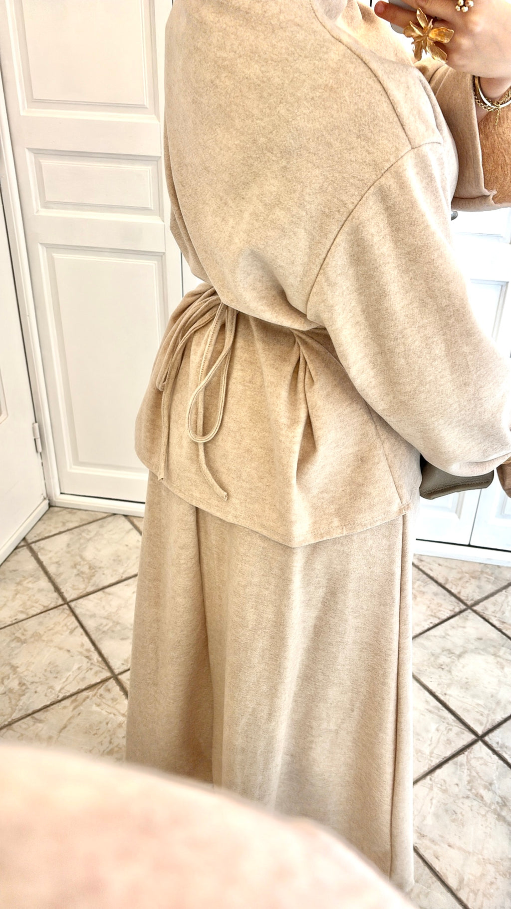 ENSEMBLE JUPE SYLIA | Beige