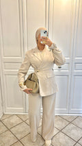 Blazer ajusté | Beige