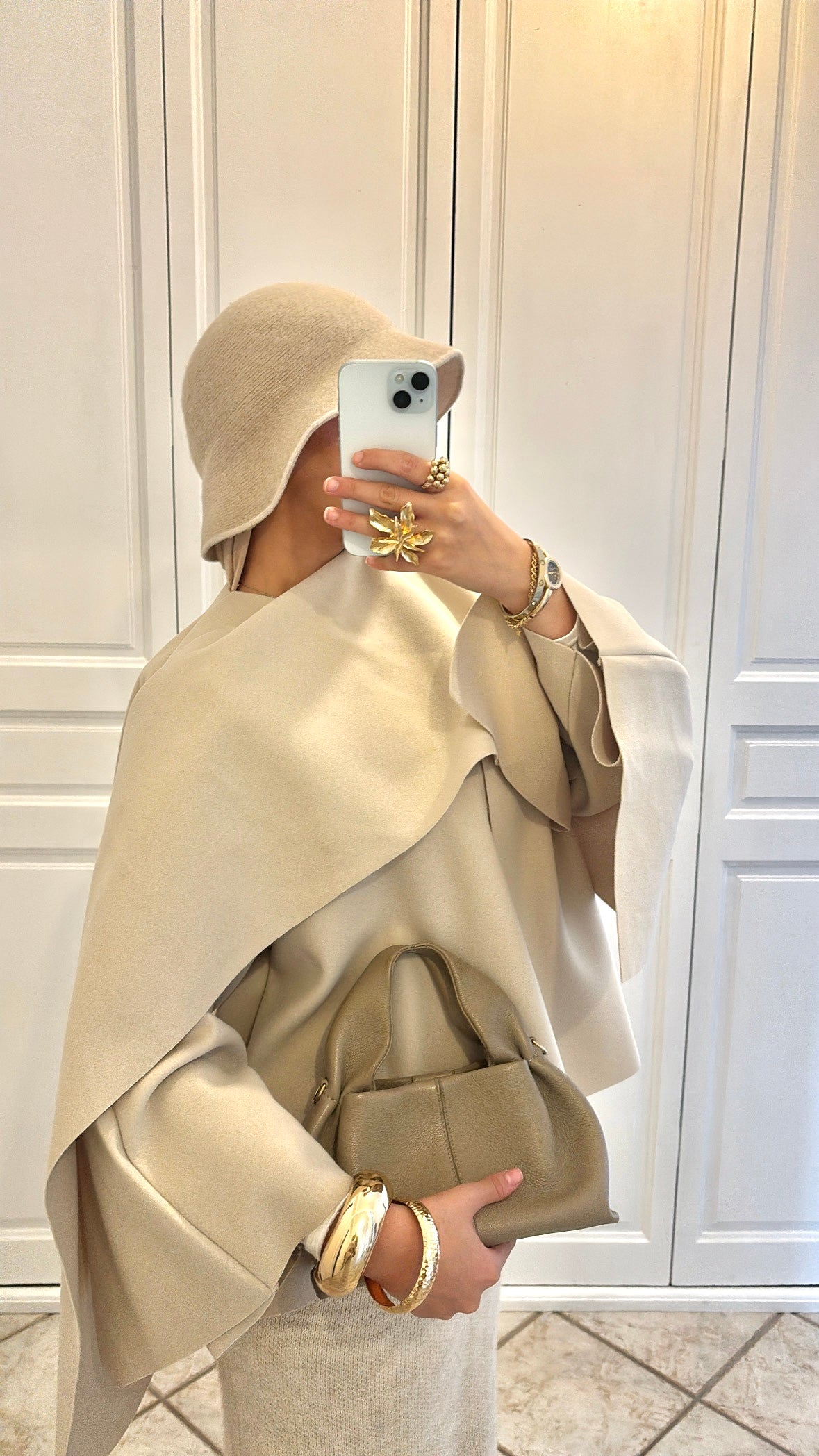 Cape AZRA | Beige