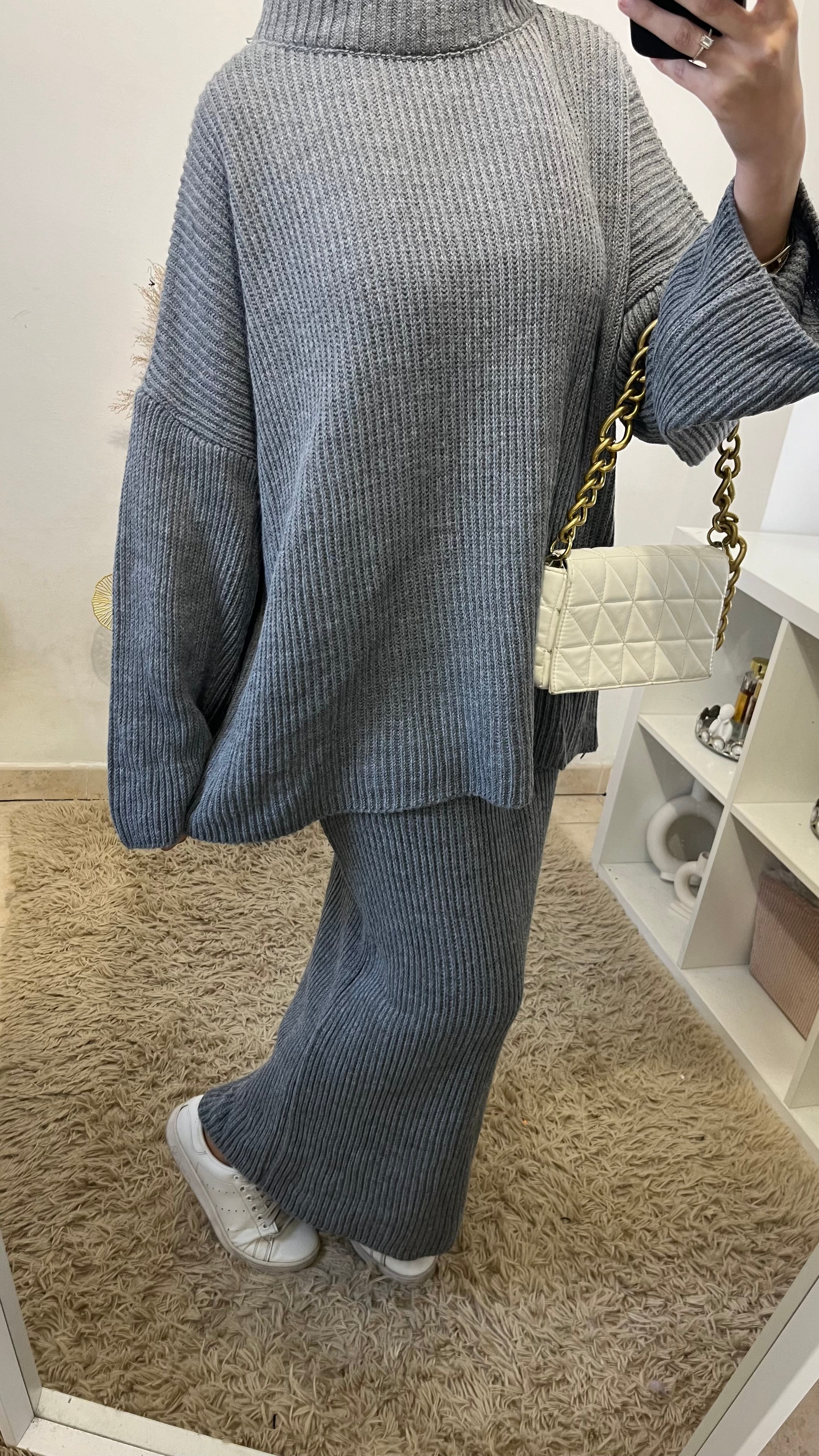 Ensemble jupe maille