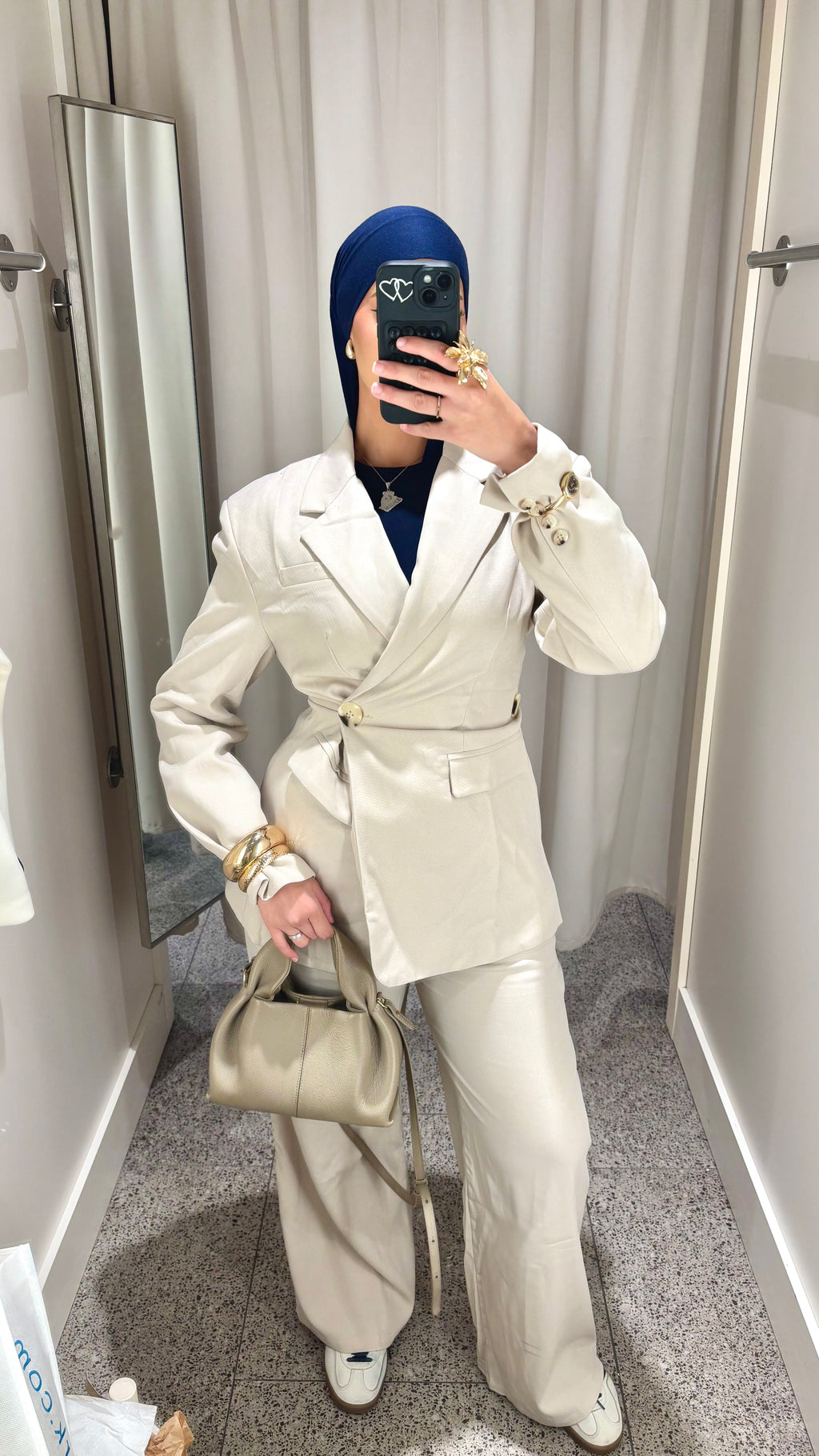 Blazer ajusté | Beige