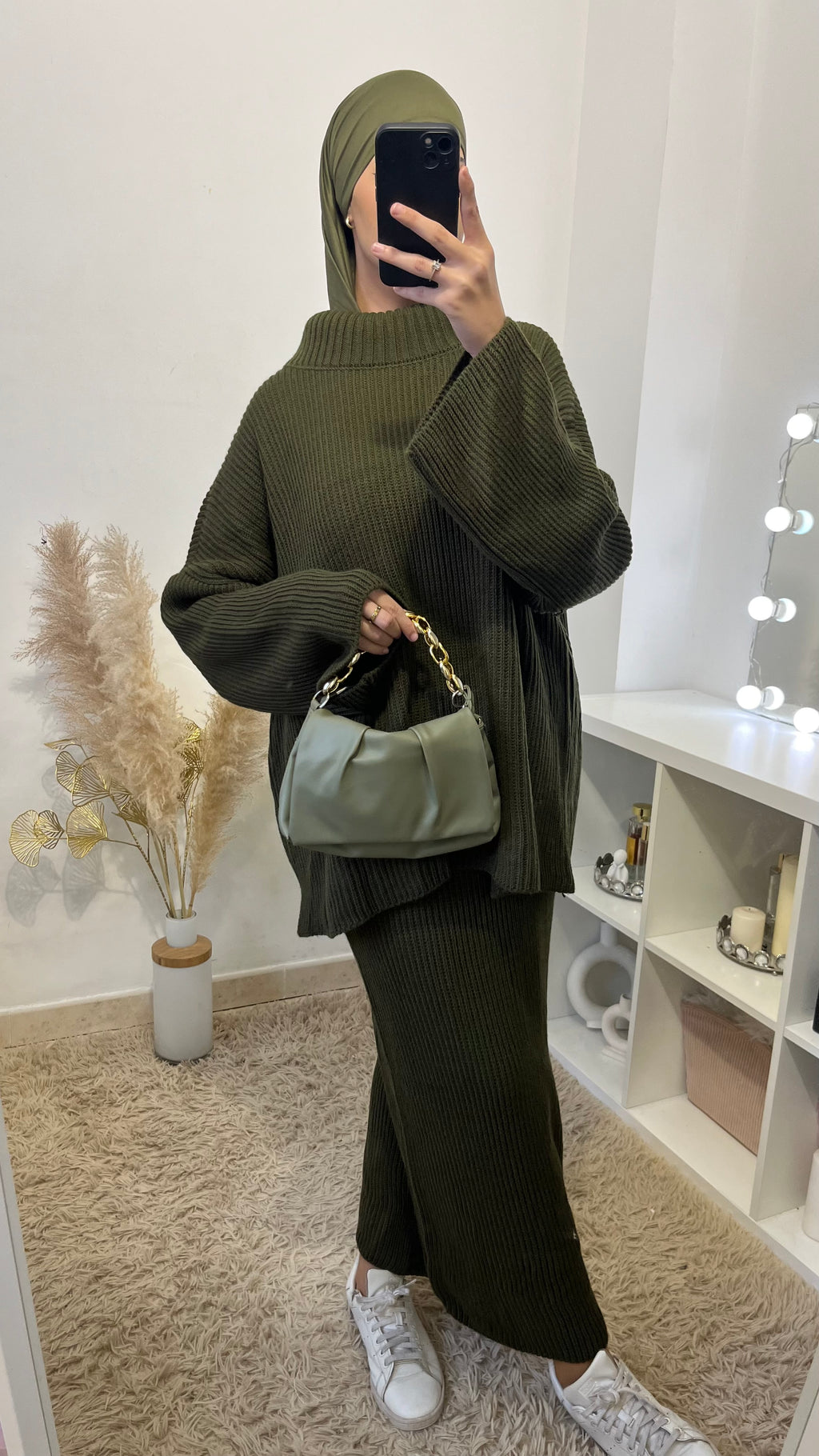 Ensemble jupe maille