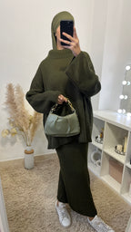 Ensemble jupe maille