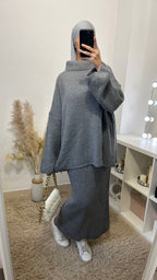 Ensemble jupe maille