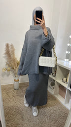 Ensemble jupe maille