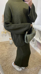 Ensemble jupe maille