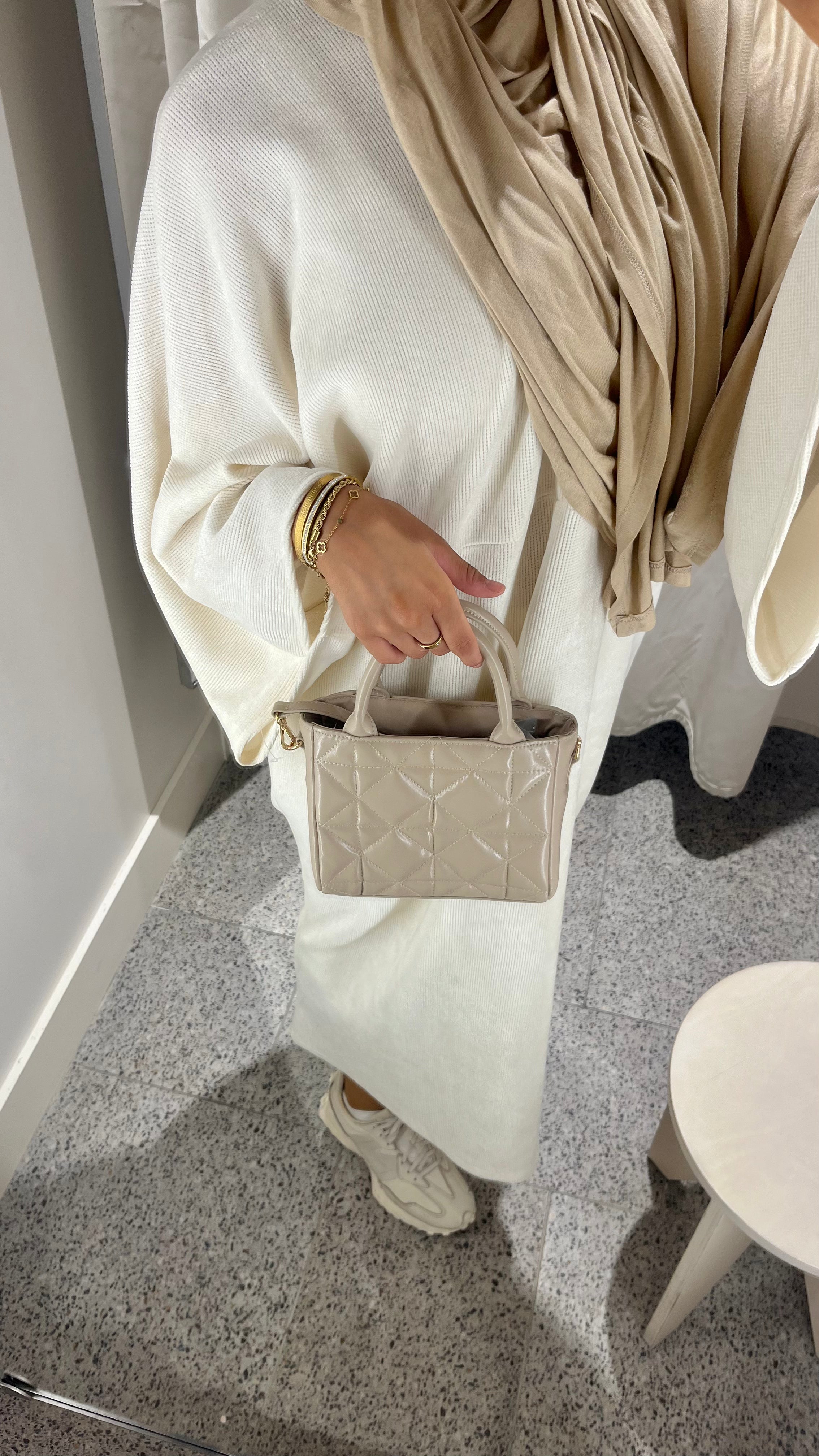 Robe velour manche évasé